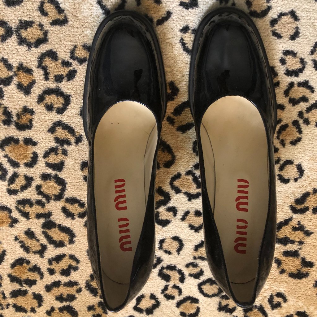Miu Miu Size 41 Patent Leather Pumps